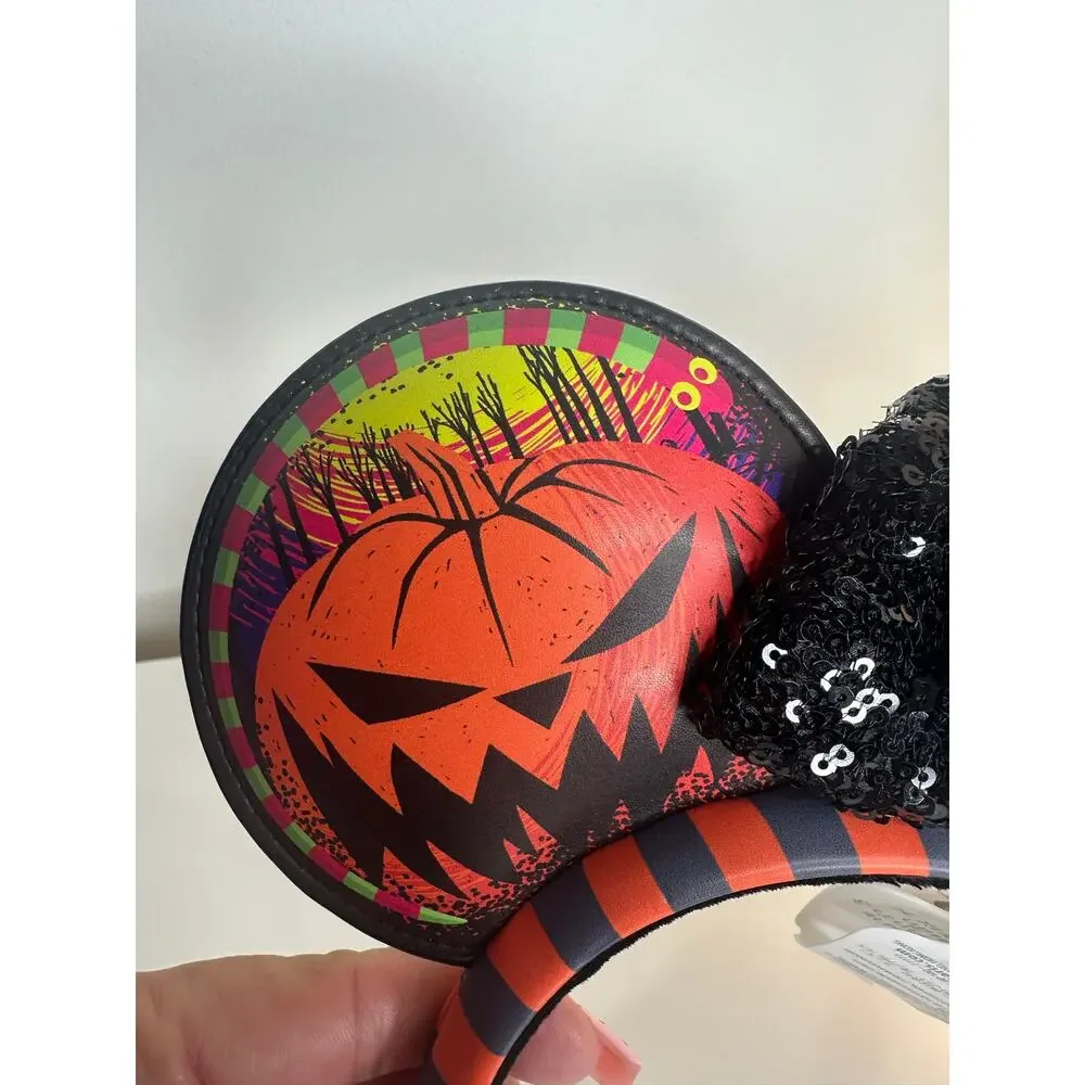 Disney Parks Jack Pumpkin King Nightmare Before Christmas Ears